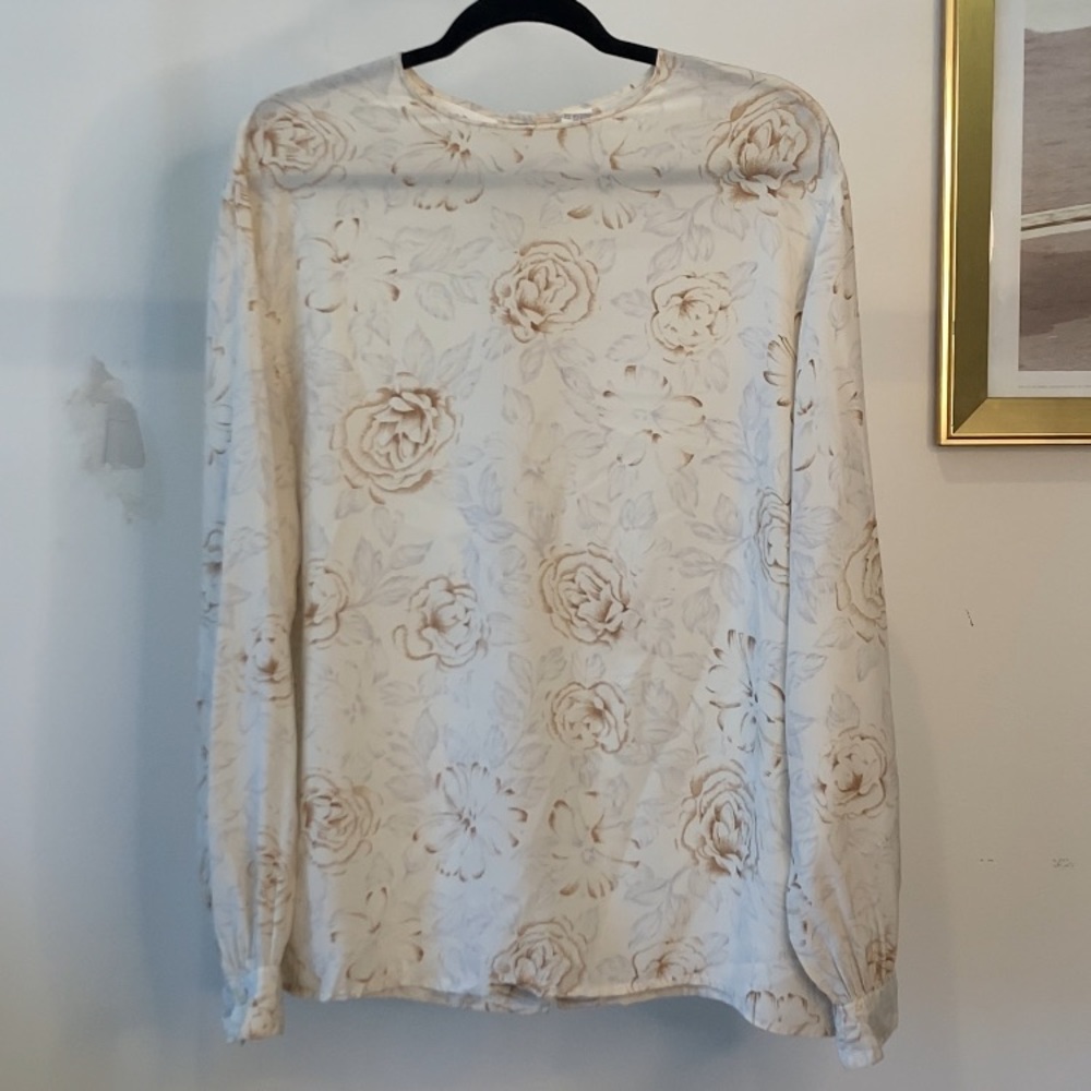 Vintage Liz claiborne collection silk blouse